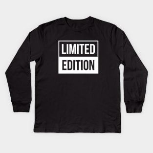 Limited Edition Kids Long Sleeve T-Shirt